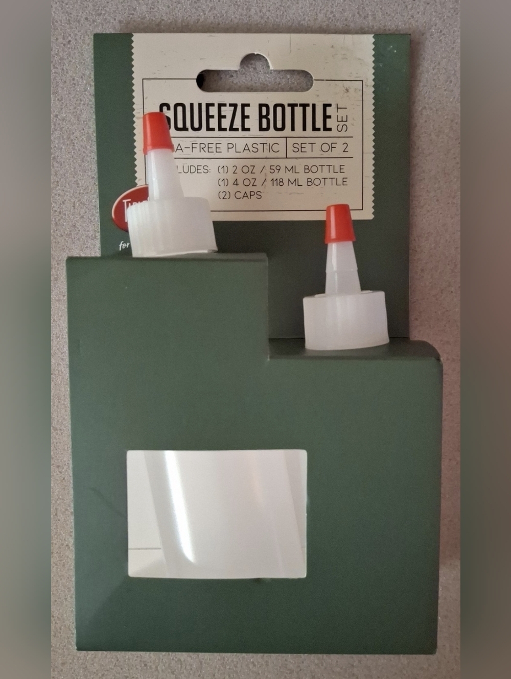 Tablecraft H110204 Cash & Carry Chef Squeeze Bottle Set